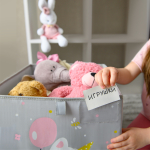 Коробка для игрушек. Котик