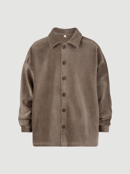 Вельветовая рубашка Mjölk Mokko