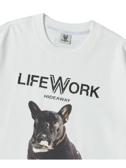 Футболка с принтом