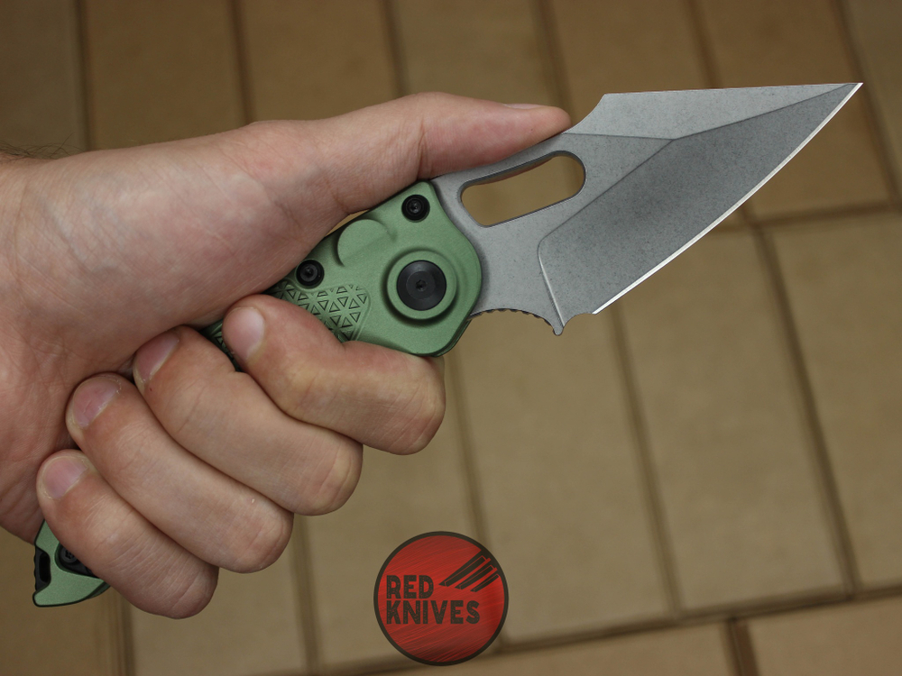 Нож Microtech Stitch Green A+++ 169-1OD