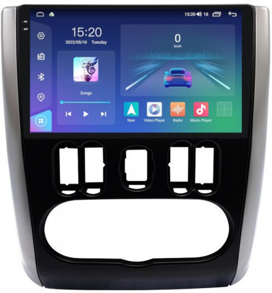 Магнитола для Nissan Almera 2013-2019 - Parafar PF200LUX1U2K на Android 13, QLED+2K, ТОП процессор, 8Гб+128Гб, CarPlay, 4G SIM-слот