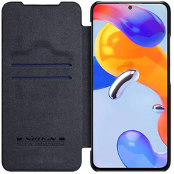 Кожаный чехол-книжка Nillkin Leather Qin для Xiaomi Redmi Note 11 Pro