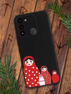 Чехол на Tecno Spark 8C с принтом