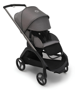 Прогулочная коляска Bugaboo Dragonfly complete Graphite/Grey Melange-Grey Melange