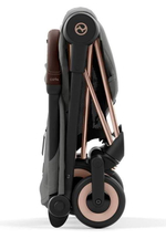 Прогулочная коляска Cybex Coya Mirage Grey с дождевиком и бампером/Rosegold 522005603