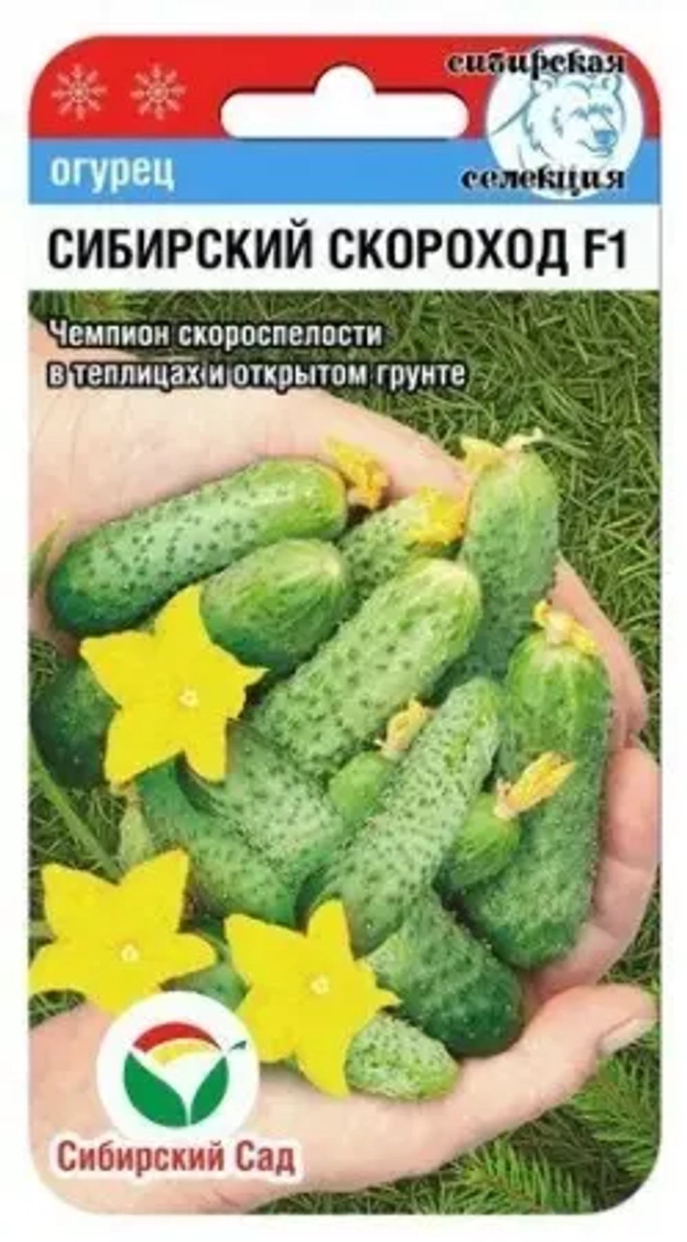 Огурец СИБИРСКИЙ СКОРОХОД F1 7шт (Сиб Сад)