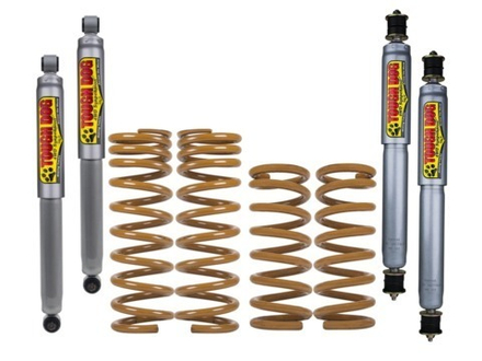 Лифт-комплект усиленной подвески Tough Dog для Toyota Land Cruiser 80/105, тяжелая постоянная нагрузка 500 кг к ПСМ, лифт 50 мм