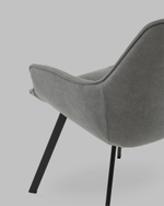 Стул Амальри велюр светло-серый