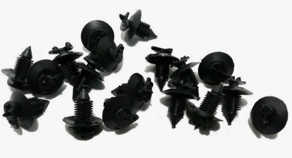 Клипса обшивки двери 2108-09-6102053 завод Черная (100шт) 132