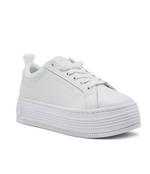 Кожаные кроссовки CALVIN KLEIN JEANS - белый(YW0YW01309)