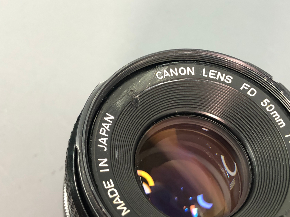 Canon FD 1.8/50mm S.C. переделан под M42