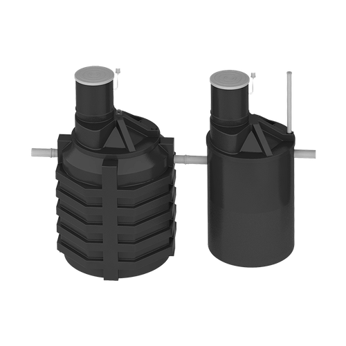 Станции биологической очистки Акватек ЛОС 15/ 8-15 чел. (черный) - арт.556034.1