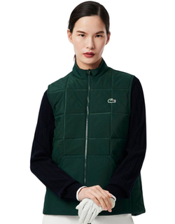 Женская теннисная жилетка Lacoste Water-Repellent UV Protect Sport - green