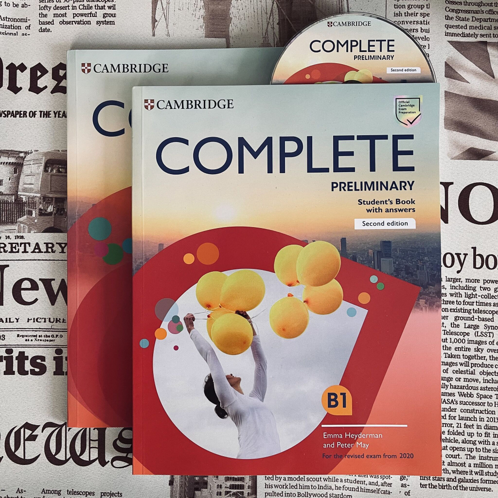 Complete Preliminary 2nd edition. Student's Book with Answers+Workbook with Answers+СВ
