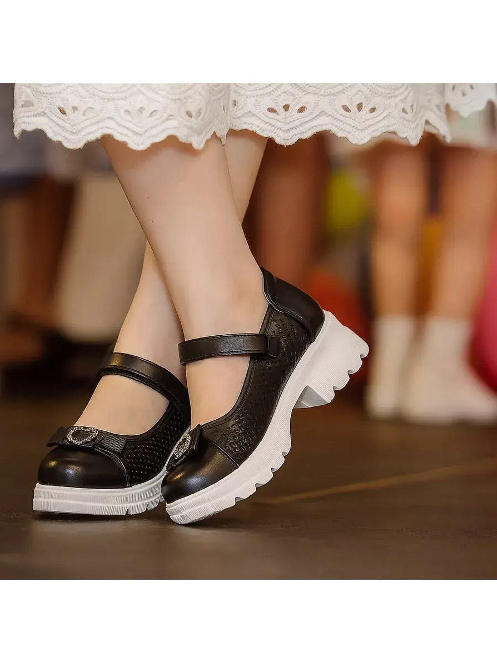 Туфли для девочки школьные