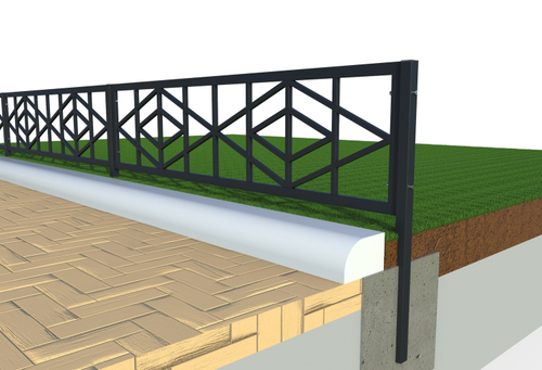 Газонное ограждение ГО-9