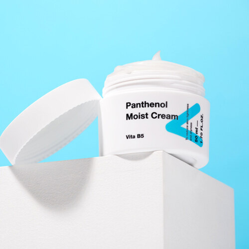 TIAM Крем увлажняющий с пантенолом - Panthenol Moist Cream, 50мл