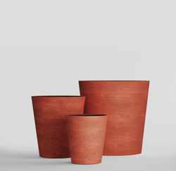 Кашпо, коллекция Color, форма CRATER