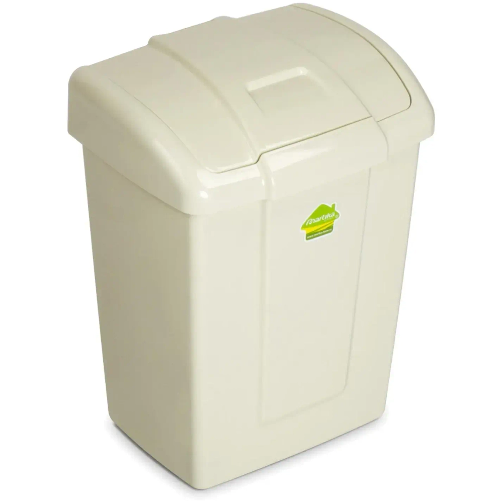 Контейнер для мусора»Форте»9л слоновая кость С340СЛК