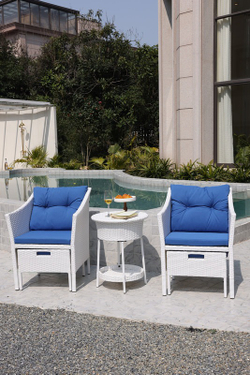 Набор мебели, 5 предметов, с айс-кулером, белый GM M78