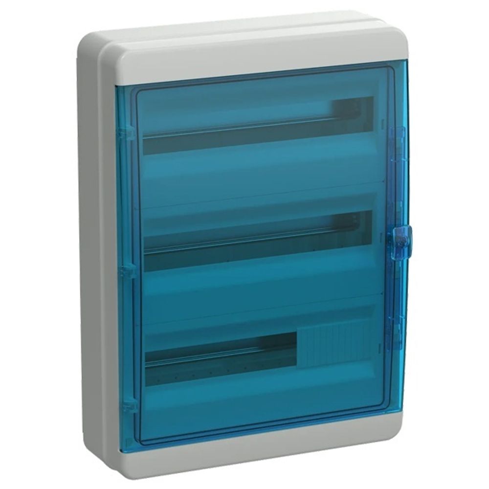 Корпус пластиковый КМПн-54 IP65 синяя прозрачная дверь TEKFOR IEK