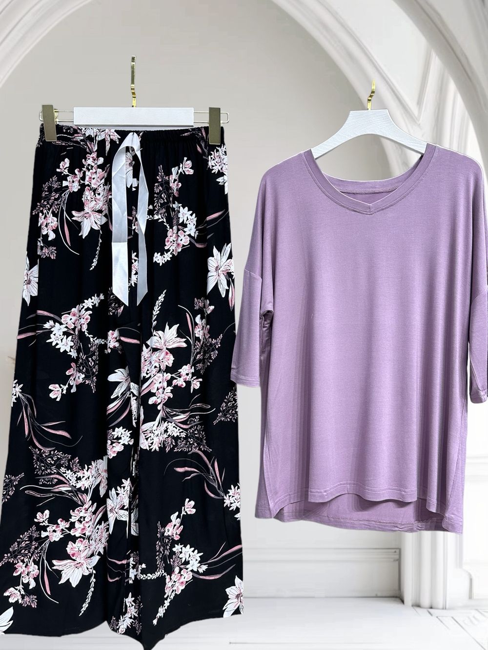 ДО БАМБУК Двойка Штапель Штаны