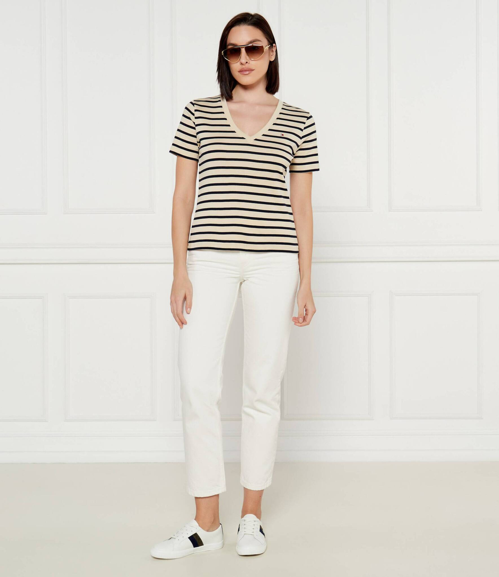 Футболка CODY Tommy Hilfiger - бежевый(WW0WW40584)