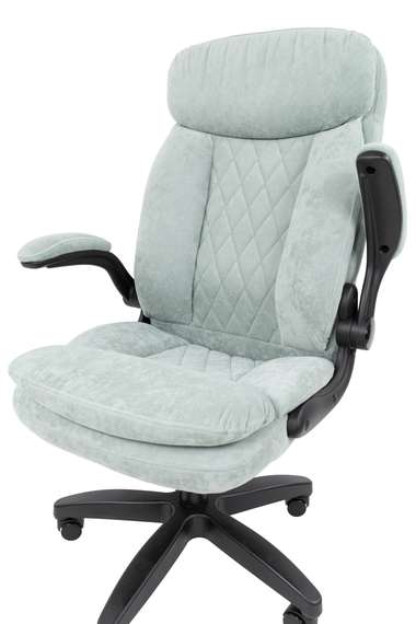 Кресло Chairman Home 533 Россия ткань S светло-зеленый