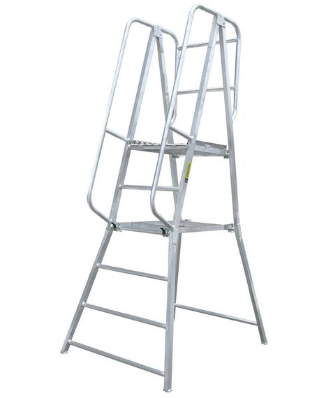 Лестница с площадкой MEGAL Л - 312 А (Н=2500)