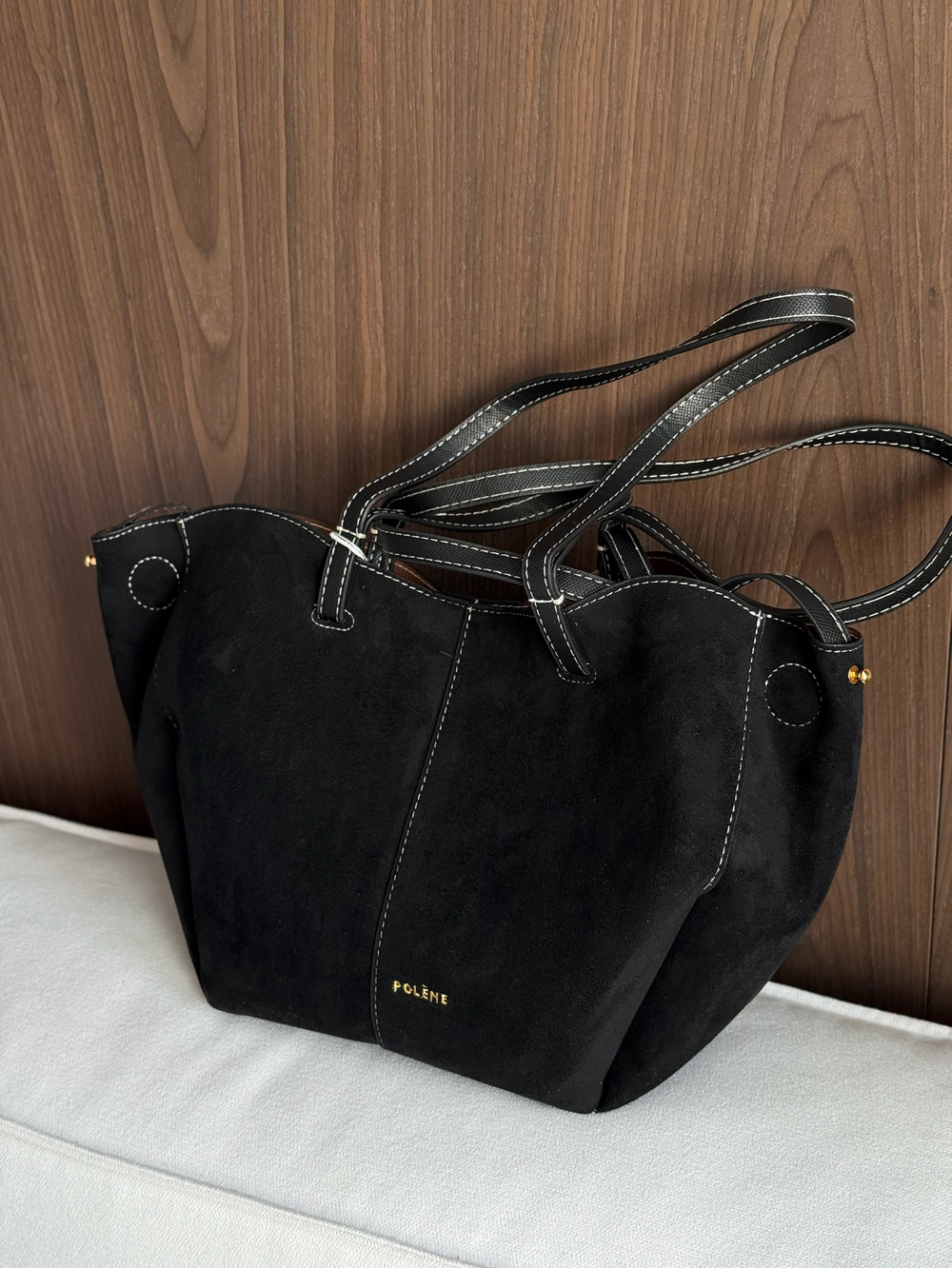 Сумка из эко замши