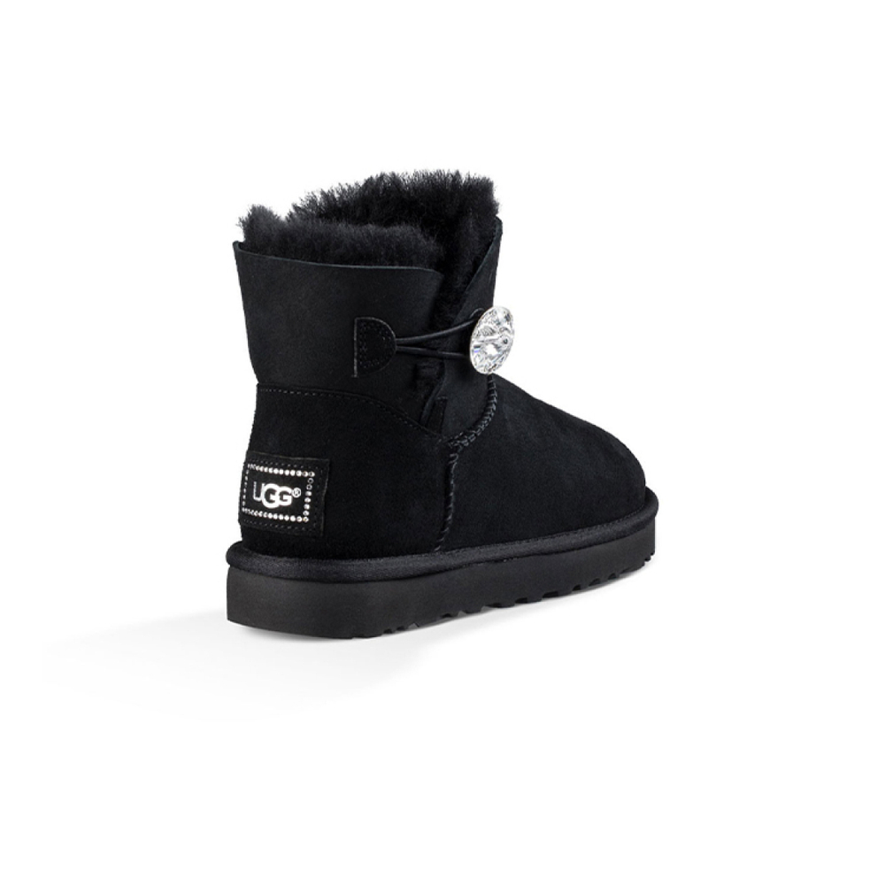 Обувь UGG Bailey Button Bling, 1016554-BLK