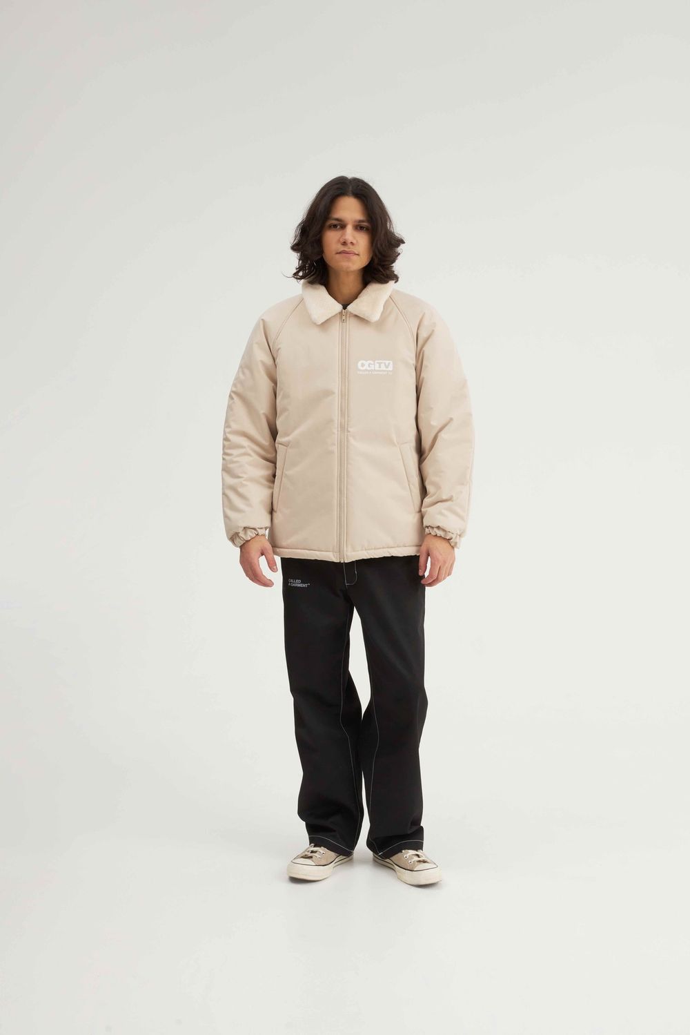 Куртка Зимняя Called a Garment Sheriff Jacket Vol.2 Бежевая