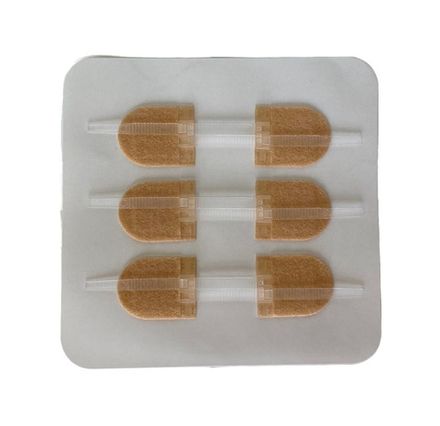 Зип-пластырь адгезивный для армейской аптечки 3 шт. (70 х 22 мм), телесные, ВоенПро