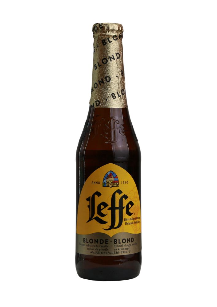 Пиво&quot;Leffe Blonde&quot; светлое пастеризованное 0.33 л.ст/бутылка