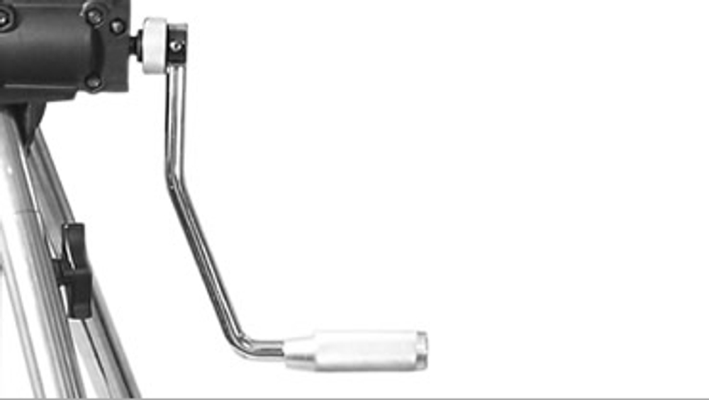 KUPO 485 Heavy Duty Wind-Up low Base Stand w/c. Стойка (140-270 см ↓80 кг) с редукт. колонной