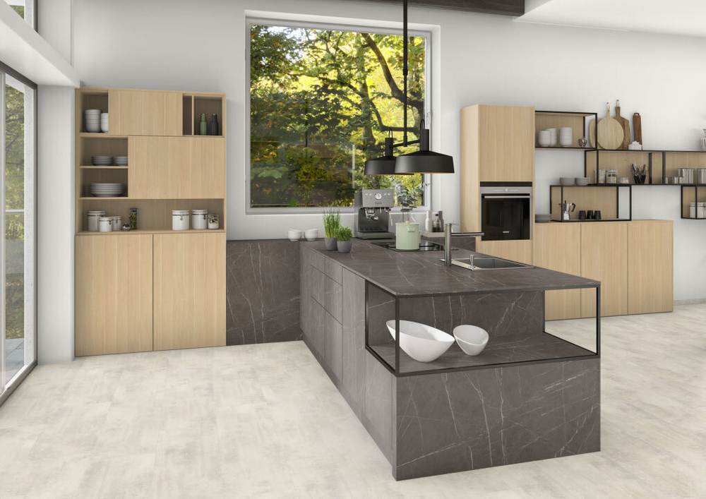 Ламинат Egger Pro Kingsize Aqua Plus EPL168 Хромикс белый