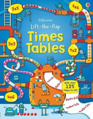 Lift-the-Flap Times Tables Board book