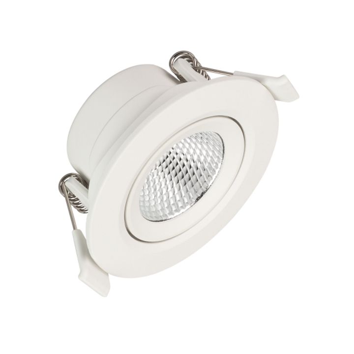 Встраиваемый светодиодный светильник Arlight LTD-Polar-Turn-R80-5W Warm3000 032857