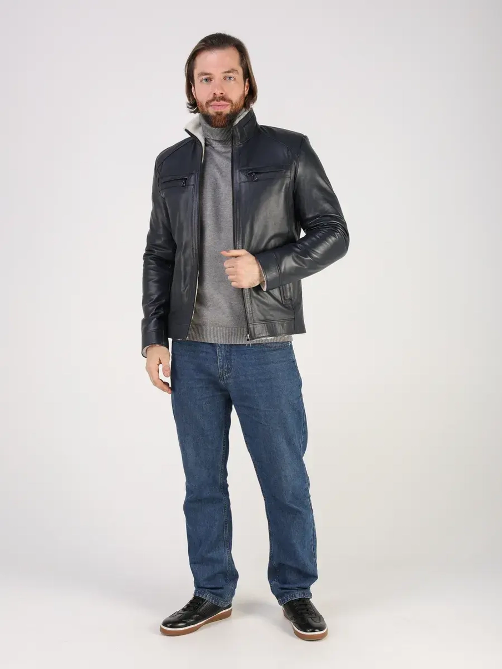 Дубленка натуральная куртка зимняя кожаная