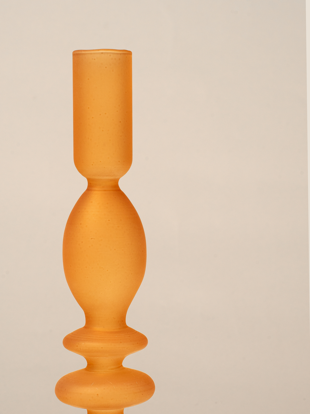 Подсвечник фигурный Персиковый