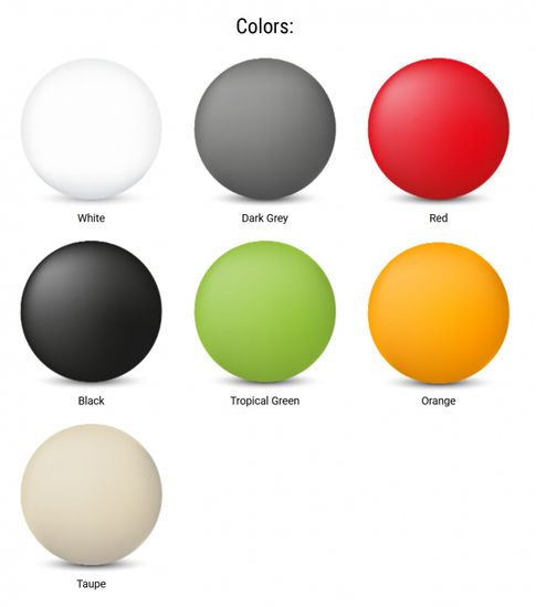 Стул пластиковый полубарный Air Bar 65 белый