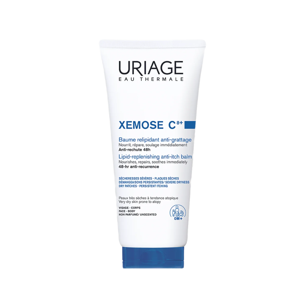 Uriage Xemose C8+ Anti-Itch Soothing Oil Balm Бальзам липидовостанавливающий, 200 мл