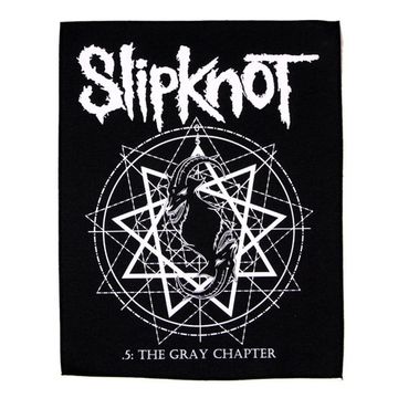 Нашивка спиновая Slipknot лого (007)
