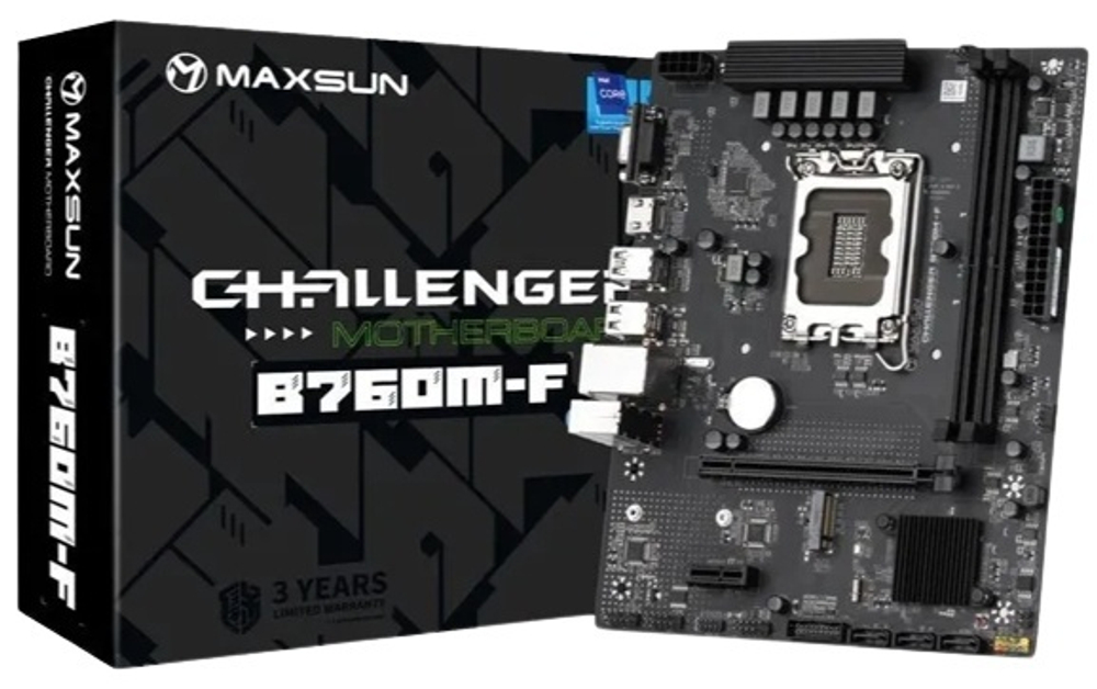 Материнская плата MAXSUN Challenger B760M-F
