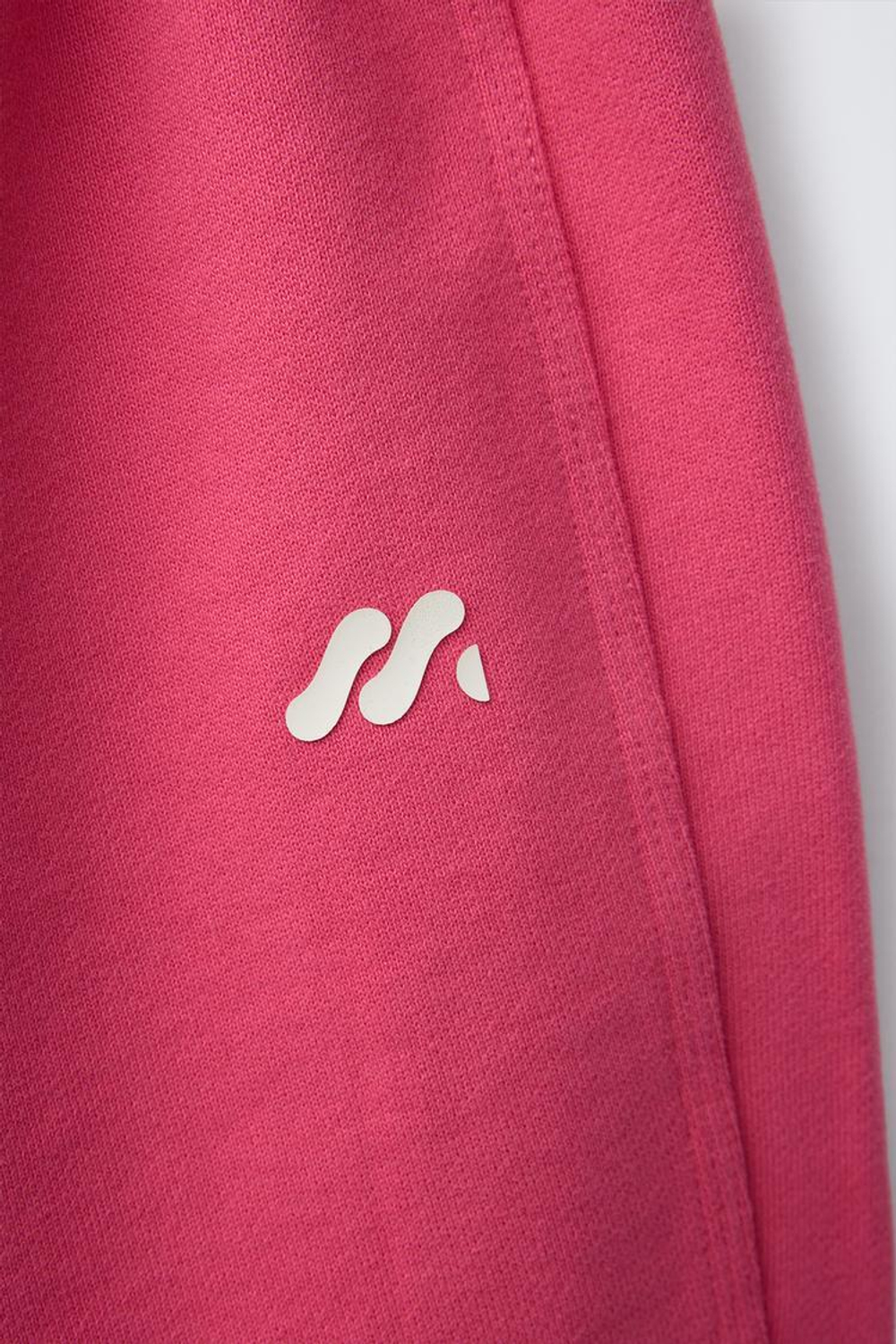 ZARA БРЮКИ-ДЖОГГЕРЫ ИЗ МЯГКОЙ ТКАНИ С ЛОГОТИПОМ, ЦВЕТ-ФУКСИИ