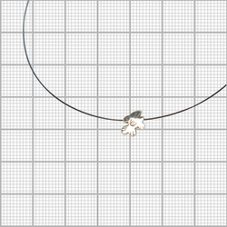 "Немо" подвеска в серебряном покрытии из коллекции "Игрушки" от Jenavi с замком карабин