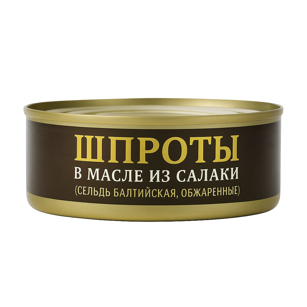 Шпроты в масле из салаки Istor 160 гр