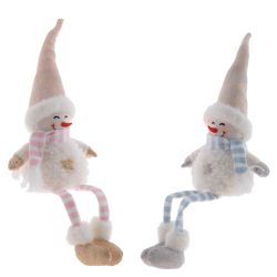 GAEM Игрушка набивная "Снеговик", L16 W9 H50/19 см, 2в.