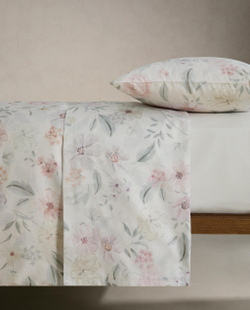 Пододеяльник Zara Home сатин, хлопок 100%, с цветочным принтом, 6166/088