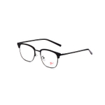 PSACSS TR/Memory Plastic Metal Browline Functional Glasses Unisex